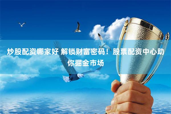 炒股配资哪家好 解锁财富密码！股票配资中心助你掘金市场